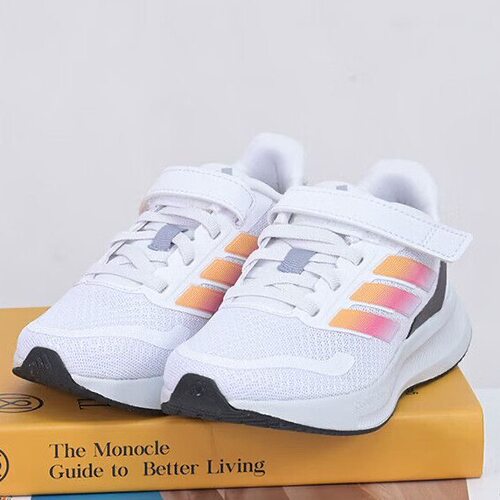 Adidas阿迪达斯RUNFALCON 5 EL C儿童旋转时尚运动休闲鞋IE8582