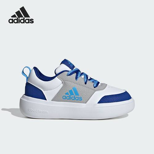 Adidas儿童厚底舒适低帮休闲鞋
