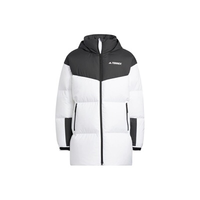 阿迪达斯男女中长款运动羽绒服