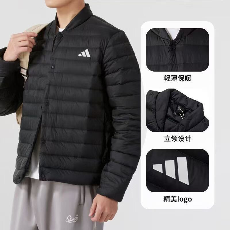 Adidas阿迪达斯HELIONIC LITE J男 冬季运动训练休闲羽绒服JM1237
