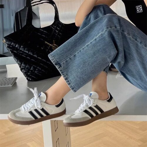 阿迪达斯SAMBAOG低帮耐磨板鞋