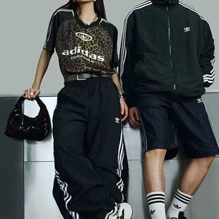 Adidas阿迪达斯MINI BAG经典女款拉链简约运动休闲手拎包HK0154