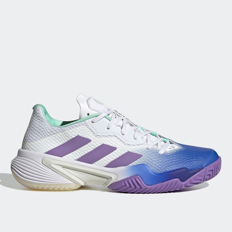 Adidas阿迪达斯Barricade 女子低帮轻便耐磨运动休闲网球鞋HP7417
