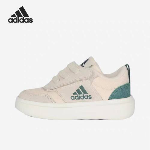 Adidas阿迪达斯PARK ST AC C儿童魔术贴低帮舒适运动休闲鞋JH6669