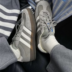 Adidas阿迪达斯GAZELLE INDOOR三叶草经典复古运动休闲板鞋IF1807