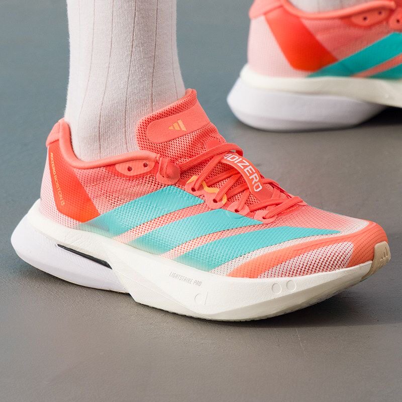 Adidas阿迪达斯ADIZERO BOSTON 13 女子低帮舒适缓震跑步鞋JS4954