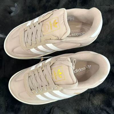 Adidas阿迪达斯SAMBA HOME W三叶草男女款低帮运动休闲板鞋IH5504