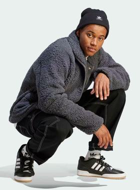 Adidas阿迪达斯ADV DTC FZ FLCE男子立领百搭运动休闲外套IJ0716