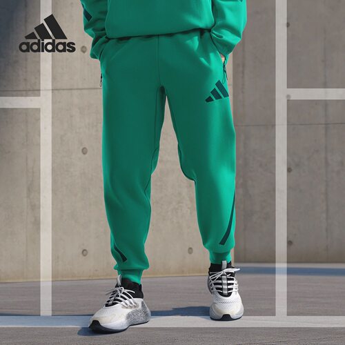 阿迪达斯男束脚运动长裤