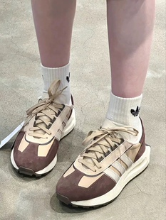 Adidas阿迪达斯RETROPY E5男女低帮耐磨运动休闲鞋H03697 HQ6854