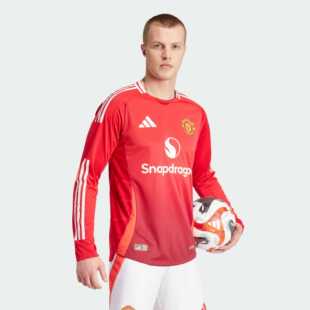 Adidas阿迪达斯MUFCH AUL24 25赛季 曼联男子运动足球服IT1988 JSY
