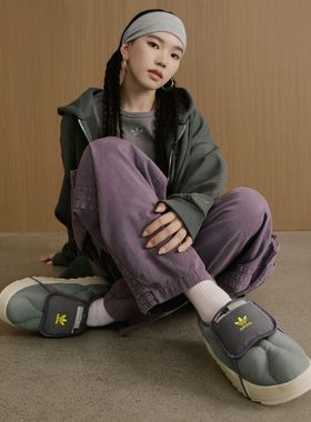 Adidas阿迪达斯PUFFYLETTE男女同款经典复古运动休闲棉鞋IF3957