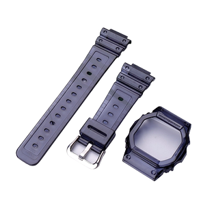 冰韧小方块树脂手表带表壳适用于DW5600 GW-M5610 G-5600表带配件