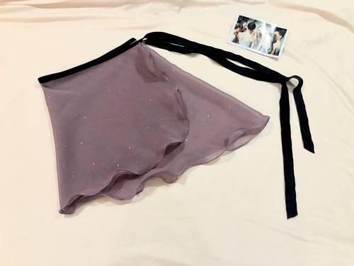 仙女云裳【撒钻】系列芭蕾舞蹈裙原创手工定制一片式系带短裙