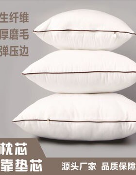 1pc Highgrade brushed cloth pillow core vacuum cushion core