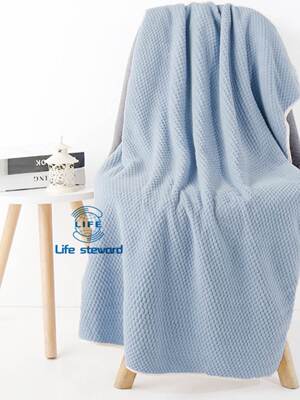 菠萝格浴巾珊瑚绒加厚柔软吸水酒店浴巾Bath towel, enlarged