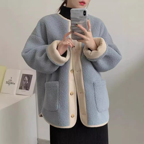 womenclothes仿羊羔绒卫
