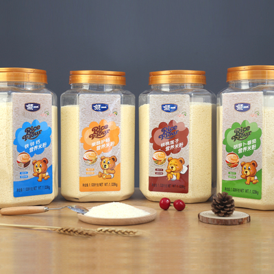 领一果蔬营养米粉罐装