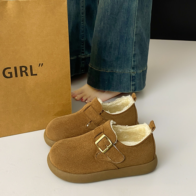 加绒勃肯鞋女冬季2025年新款一脚蹬毛毛二棉鞋保暖软底防滑乐福鞋,女鞋,勃肯鞋/软木鞋,淘宝优惠券,粉丝福利购,淘宝优惠卷