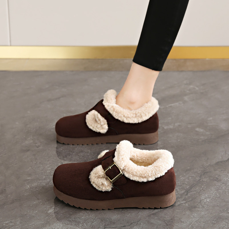老北京布鞋女2025年新款冬季雪地靴加绒保暖东北哈尔滨妈妈大棉鞋,女鞋,棉鞋,淘宝优惠券,粉丝福利购,淘宝优惠卷