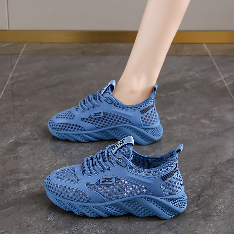 网鞋女款2026新款夏季透气镂空薄款网面鞋大网眼软底轻便运动潮鞋