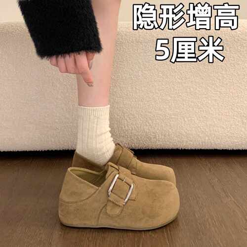 品牌内增高全包勃肯鞋女款2026