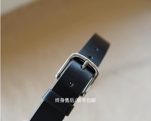 男女休闲头层牛皮不锈钢和铜扣