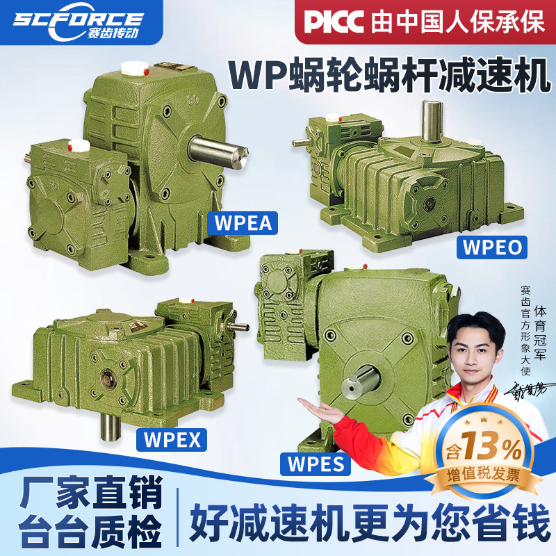 WPEA WPEO WPEX WPES 50-80 60-100 70-120 双级涡蜗轮蜗杆减速机