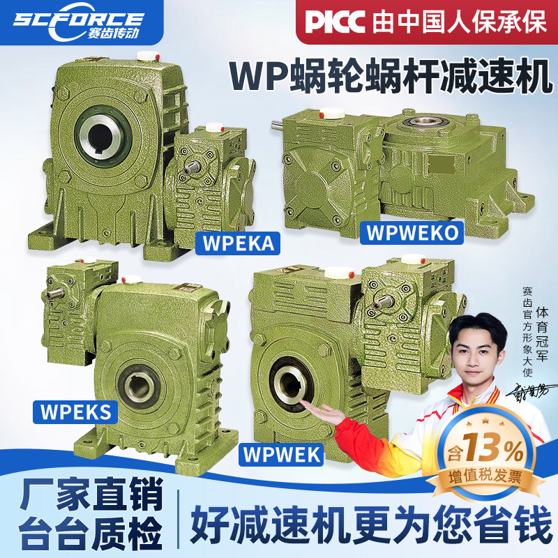 WPEKA WPEKS WPWEKO WPWEK 铁壳蜗轮蜗杆减速机变速齿轮箱波箱