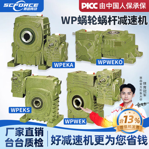 WPEKA WPEKS WPWEKO WPWEK 铁壳蜗轮蜗杆减速机变速齿轮箱波箱