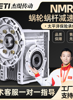RV30 40 50 63 75 90110减速机涡轮齿轮箱小型NMRV蜗轮蜗杆减速器