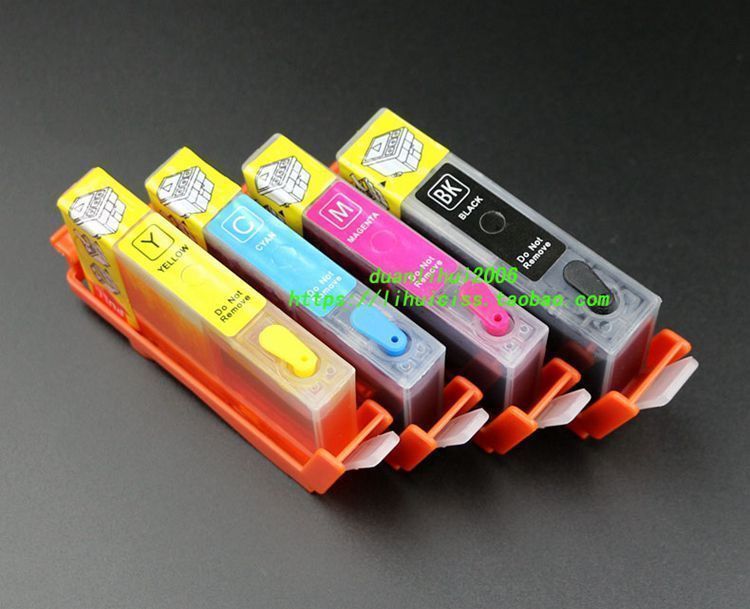 打印机填充连供带芯片墨盒