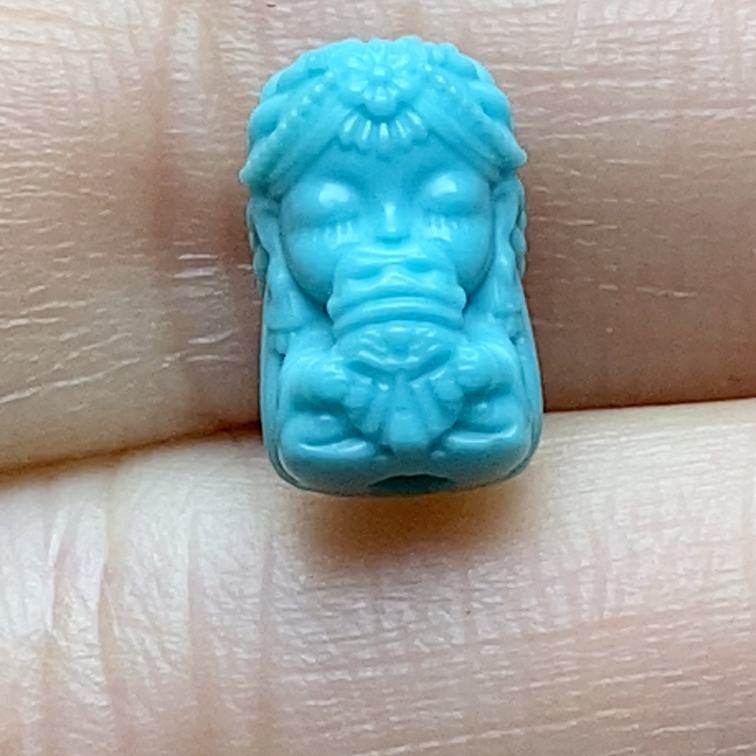 绿松石扎基拉姆 高11mm