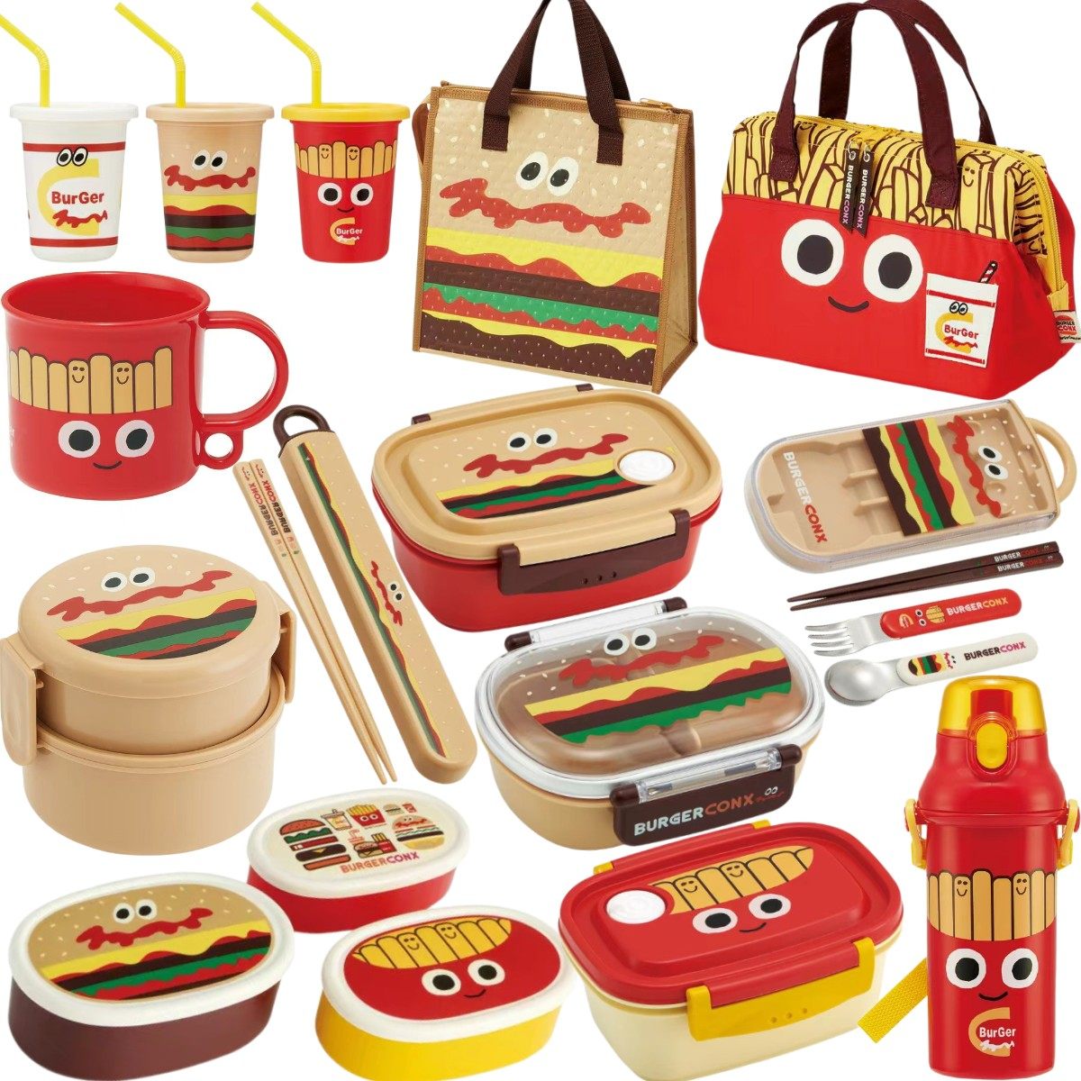 日本购skater汉堡系列儿童餐具饭盒水杯保温保冷便当包盒筷子日式,3C数码配件,USB多功能数码宝,淘宝优惠券,粉丝福利购,淘宝优惠卷