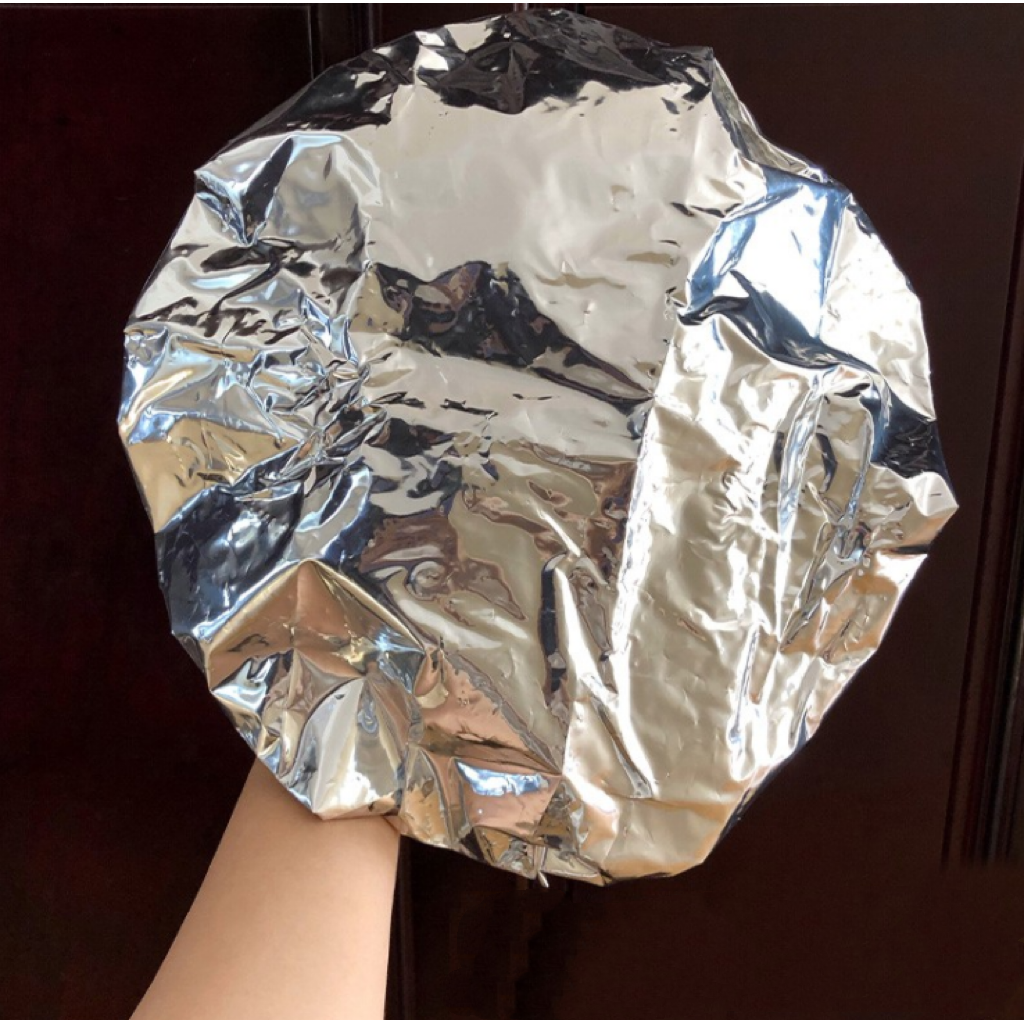 锡纸发帽加热发膜蒸汽帽蒸发帽女头发热焗油养护发帽子免插电家用