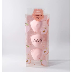 水果美妆蛋柠檬牛油果桃子海绵化妆蛋