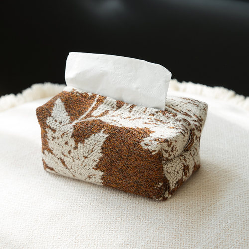 秋韵绣纸巾盒客厅家用纸巾抽车载轻奢高档纸巾盒卧室抽纸盒高级感