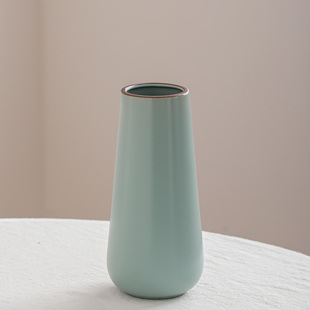 创意个性家用无孔陶瓷花瓶轻奢高级感客厅桌面花插瓶装饰摆件