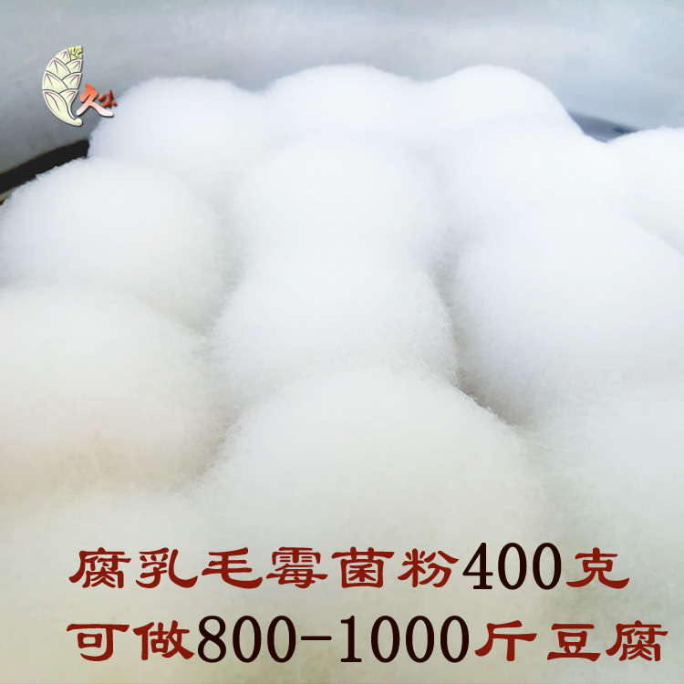 400g毛豆腐菌种霉豆腐乳发酵粉菌霉豆渣霉千张腐乳毛霉菌曲粉,农用物资,农技服务,淘宝优惠券,粉丝福利购,淘宝优惠卷