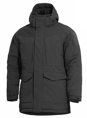 代购PENTAGON男士羽绒服防水防风保暖户外外套连帽长袖保暖外套