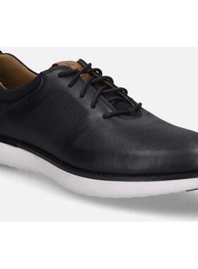 代购JOSEF SEIBEL男士休闲鞋透气轻便软底舒适黑色网面拼接