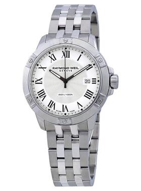 代购Raymond weil雷蒙威男士腕表夜光日期计时防刮钢带金属防水