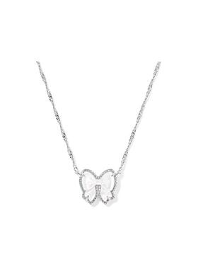 代购Kendra Scott女士项链简约优雅精致时尚白色母贝合成石