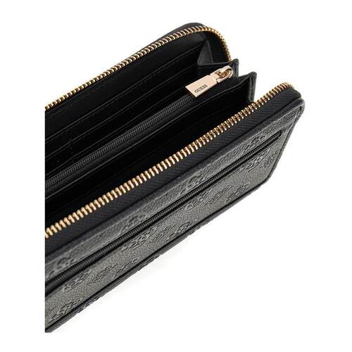 代购GUESS女士钱包多功能收纳防滑内衬双层隔层卡槽分隔黑色