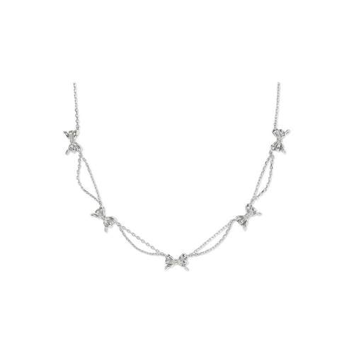 代购Kendra Scott女士项链优雅精致时尚闪耀蝴蝶结设计双层链条