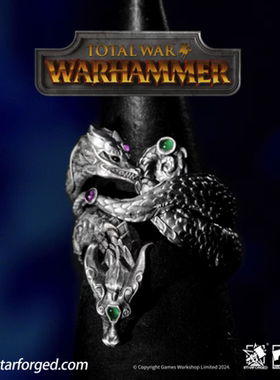 Starforged星辰铸造战锤朝龙戒指