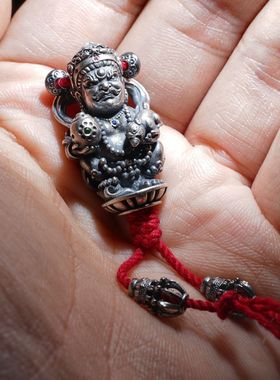 黄财神一体三通佛头百香星月菩提