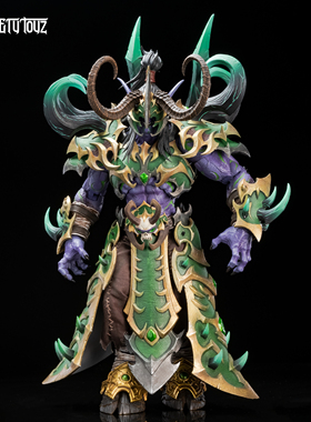 Metytoyz wf 2025限定恶魔猎手 伊利丹帝王铠甲版 可动人偶模型