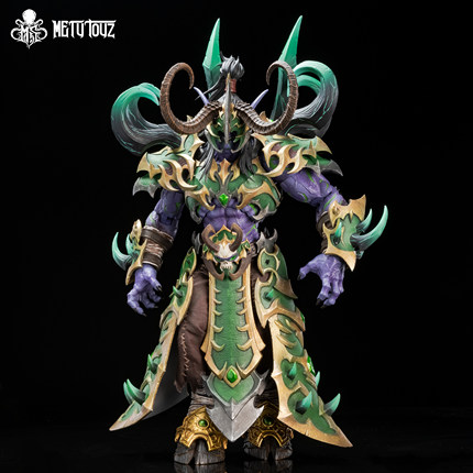 Metytoyz wf 2025限定恶魔猎手 伊利丹帝王铠甲版 可动人偶模型