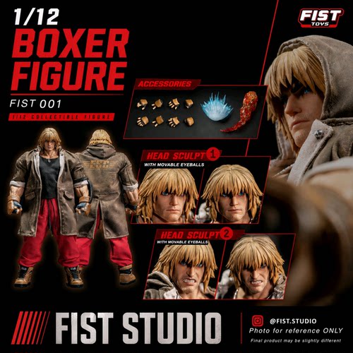 预定定金  FIST TOYS BOXER肯1/12可动人偶FIST-001